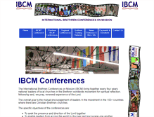 Tablet Screenshot of ibcm.net